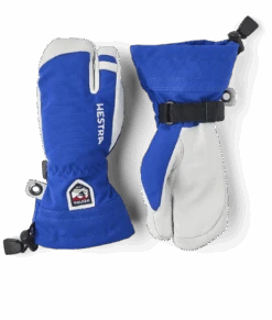 Hestra Army Leather Heli Ski Jr. 3-finger