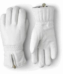 Hestra Leather Swisswool Classic 5-finger