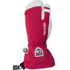 Hestra Heli Ski Junior 3-Finger Glove - Kids' -Hestra RD 4