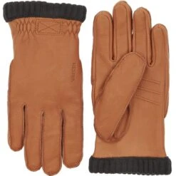 Hestra Deerskin Primaloft Ribbed Gloves 8 Hestra Deerskin Primaloft Ribbed Gloves -Hestra hestra deerskin primaloft ribbed gloves 154
