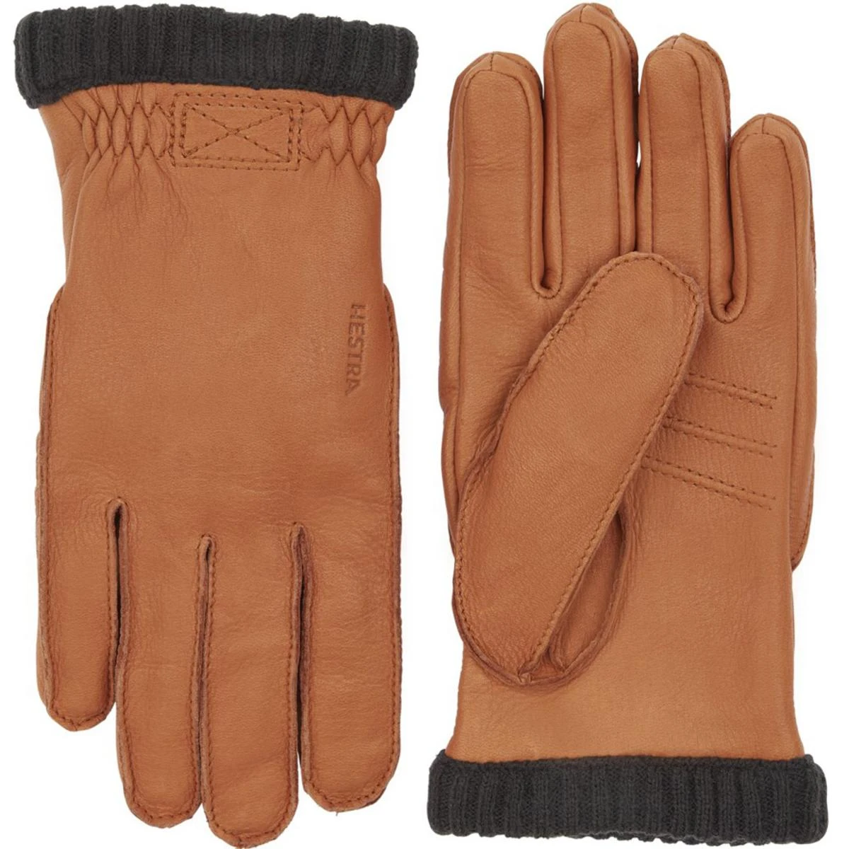 Hestra Deerskin Primaloft Ribbed Gloves 4 Hestra Deerskin Primaloft Ribbed Gloves - Image 4
