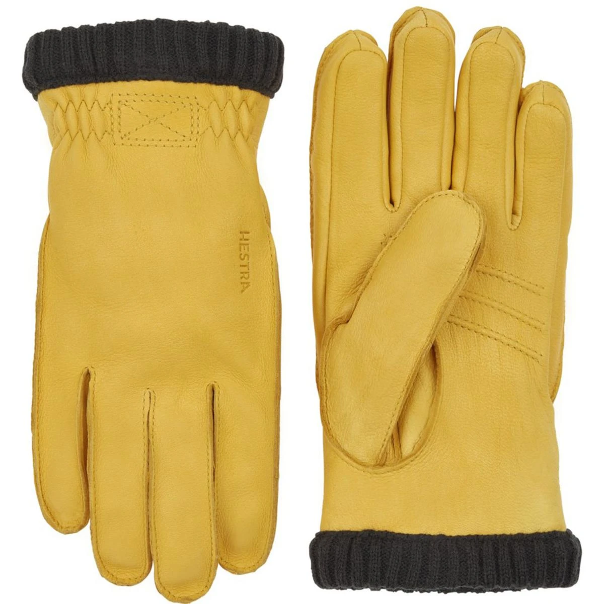 Hestra Deerskin Primaloft Ribbed Gloves 5 Hestra Deerskin Primaloft Ribbed Gloves - Image 5