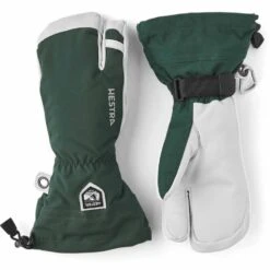 Hestra Heli Army Leather 3-Finger Winter Mitten -Hestra hestra heli army leather 3 finger winter mitten 132