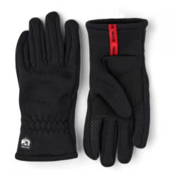 Hestra Kid's Touch Point Fleece Liner Junior 5 Finger - Gloves -Hestra hestra kids touch point fleece liner junior 5 finger gloves detail 6