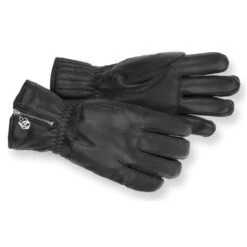 Hestra Leather Swisswool Classic 5-Finger Gloves -Hestra hestra leather swisswool classic 5 finger gloves 135